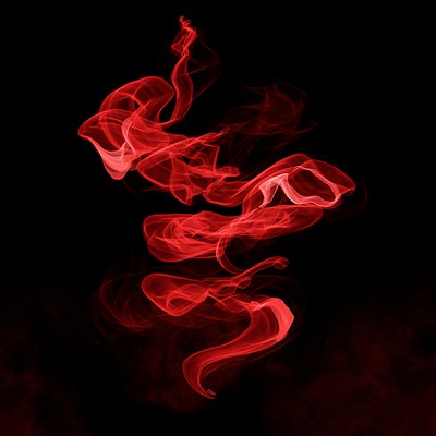 Red smoke element graphic psd | Premium PSD - rawpixel