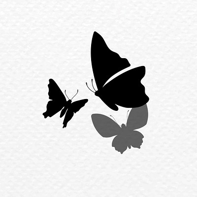 100,000 Black background with butterfly Vector Images | Depositphotos