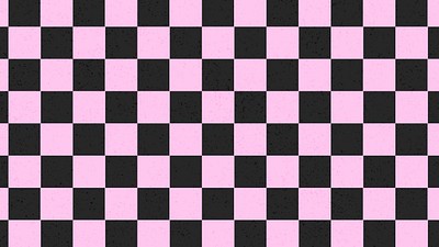 Pink checkered desktop wallpaper, pattern | PSD - rawpixel