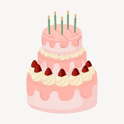 Birthday Cake Transparent Png - Birthday Cake Clip Art PNG Image With  Transparent Background | TOPpng