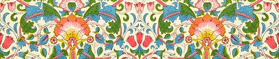 <a href="https://www.rawpixel.com/search/william%20morris?sort=curated&amp;page=1">William Morris</a>&#39;s Lodden (1884) famous pattern. Original from The Smithsonian Institution. Digitally enhanced by rawpixel.
