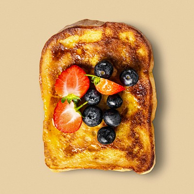 Fried egg on toast png mockup flat lay food photography, free image by  rawpixel.com / Monika