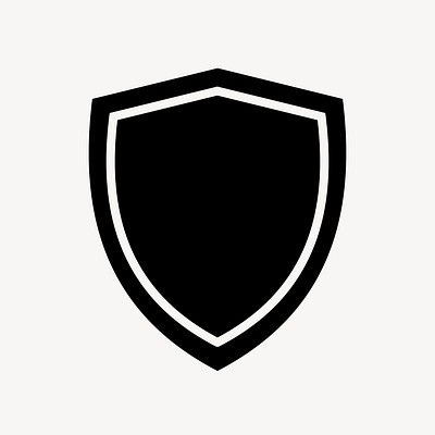 Premium Vector  Shield shape icon vector template