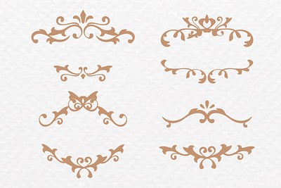 Scroll frame and background Royalty Free Vector Image