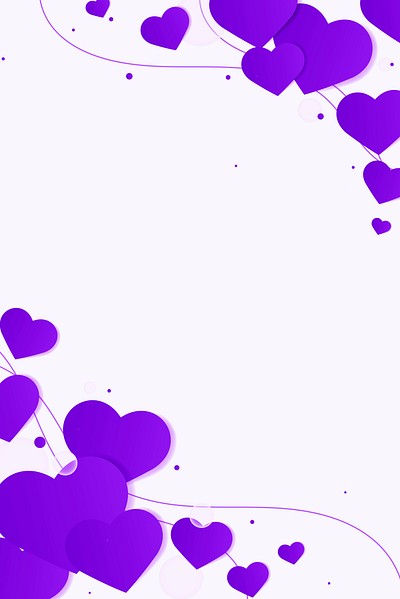 purple heart background design