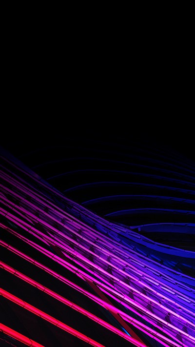 Neon lights patterned line mobile | Free Photo - rawpixel