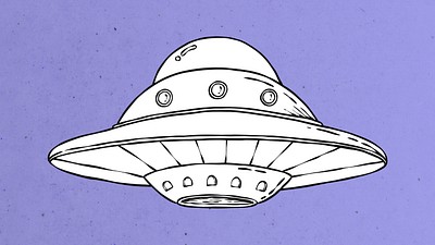 Retro sci fi alien png sticker, free image by rawpixel.com / Noon