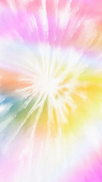 Rainbow tie dye mobile wallpaper | Photo - rawpixel