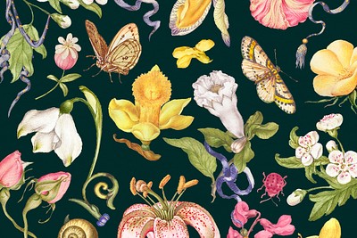 Vintage Floral Pattern Vector