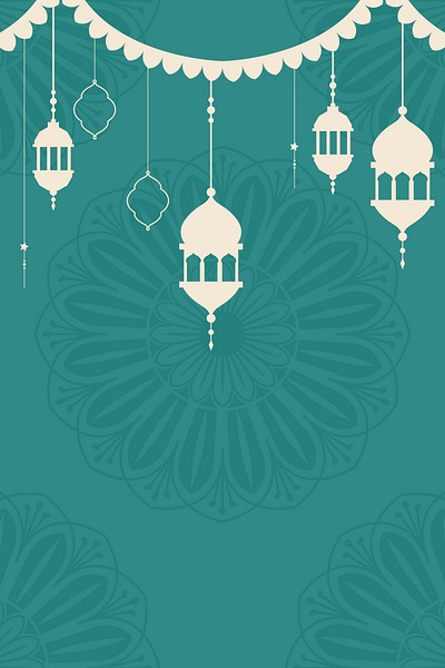 Green Ramadan Kareem background with lantern | Free Photo - rawpixel