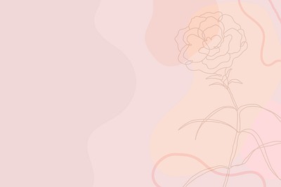 Simple flower background vector on pastel | Premium Vector - rawpixel