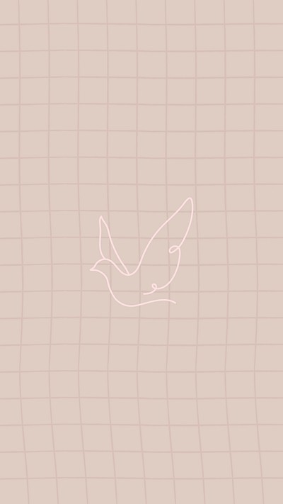 Pink dove mobile wallpaper psd, | PSD - rawpixel