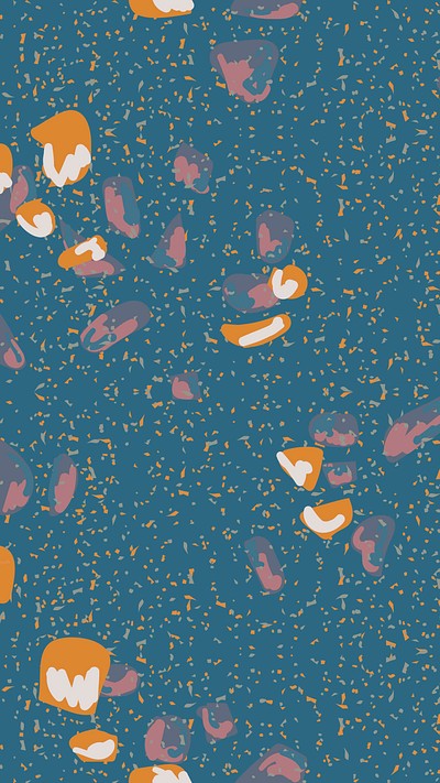 Buy Terrazzo Wallpaper Yellow Online in India - Etsy