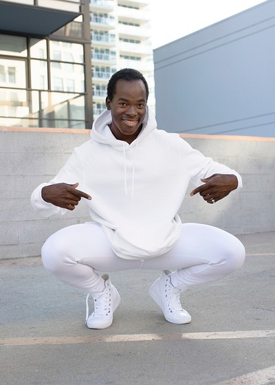 Stylish 2025 white hoodie