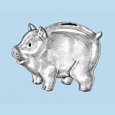 Piggy Bank Coin Svg Png Icon Free Download 453493  OnlineWebFontsCOM