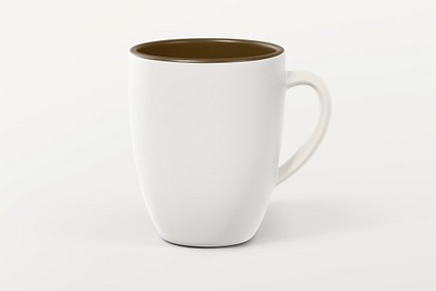 Beige ceramic mug png transparent, minimal kitchenware, free image by  rawpixel.com / bass