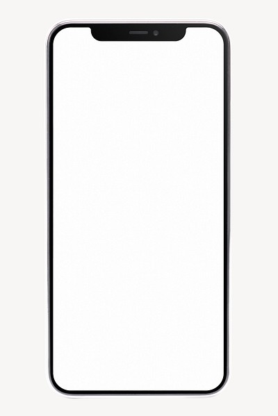 Blank phone screen, digital device  with copy space