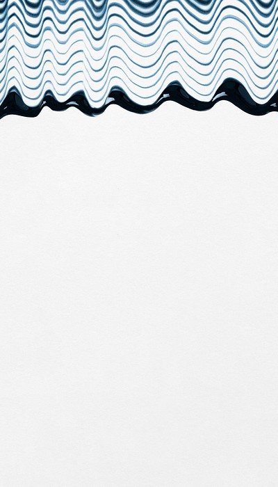 Blue wave border iPhone wallpaper | Premium Photo - rawpixel