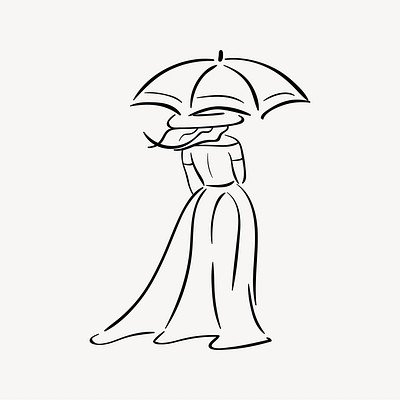 Original pencil drawing: Girl in kimono umbrella by Ujiga3 on DeviantArt
