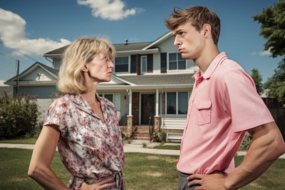 Mother & son's fight | Premium Photo - rawpixel