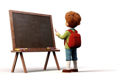 Chalk board isolated on transparent background. blackboard, chalkboard, PNG  file, cut out. AI Generated 27254815 PNG