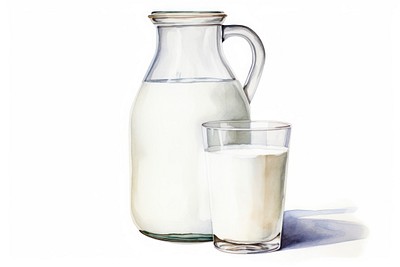 Milk Glass PNG Image  Milk, Milk glass, Glass