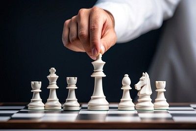 Chess chessboard game hand. | Premium Photo - rawpixel