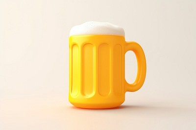 Beer cup glass drink. 