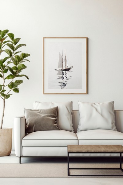 Living room interior mockup psd | Premium PSD Mockup - rawpixel