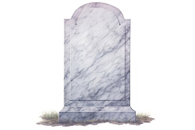 Memorial tombstone white background architecture gravestone. AI generated Image by rawpixel.