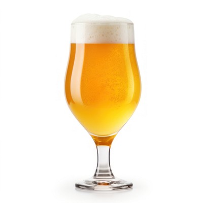 Fresh beer glass drink lager. 