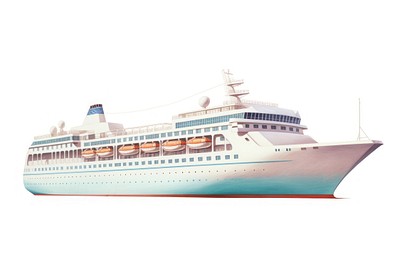 Cruise Ship ship vehicle cruise. AI generated Image by rawpixel.