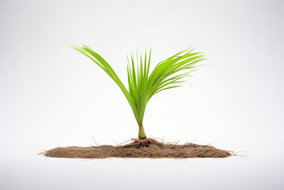 Plant png sprout leaf soil. 