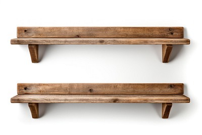 Shelves wood furniture bench. 