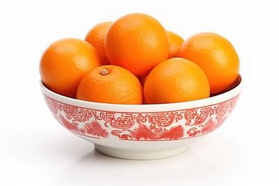 Bowl grapefruit orange plant. 