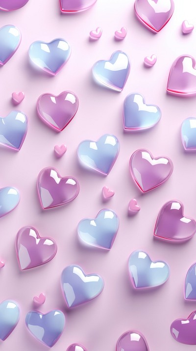 Heart heart backgrounds pattern | Premium Photo Illustration - rawpixel