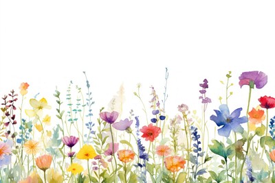 Summer flower field backgrounds outdoors | Premium Photo Illustration ...