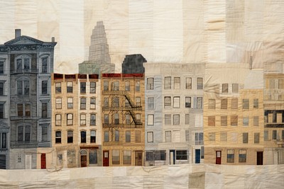 Buildings architecture street city. AI generated Image by rawpixel.