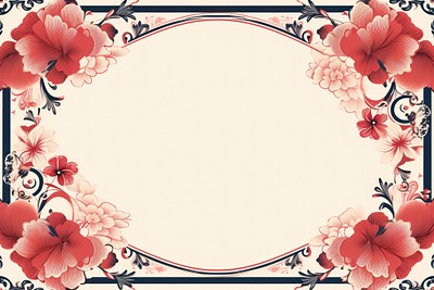 Japanese ornament frame graphic backgrounds graphics pattern. 