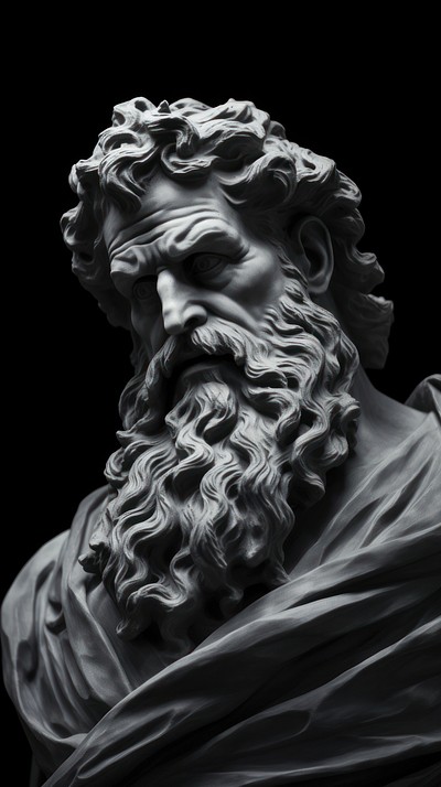 Monochrome greek marble sculpture statue | Premium Photo - rawpixel