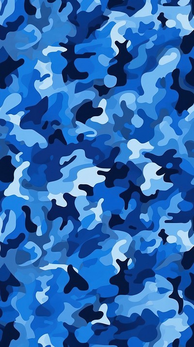 Blue camouflage pattern backgrounds military | Premium Photo ...