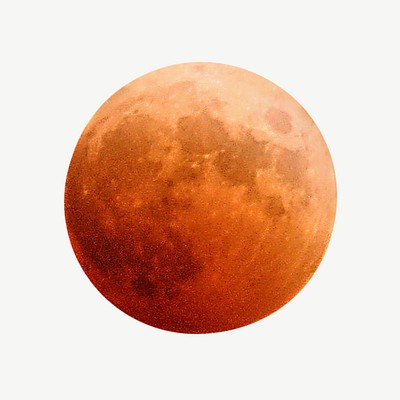 Download PNG Orange Moon - Free Transparent PNG