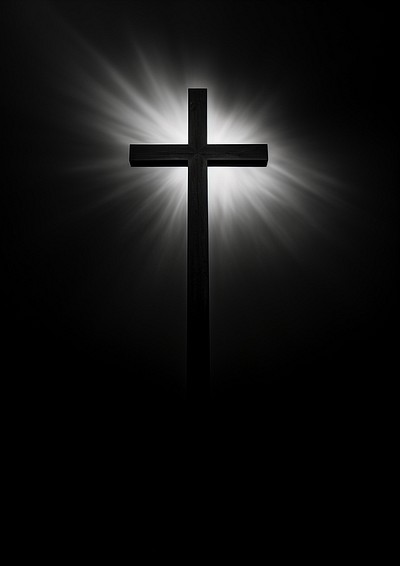 jesus cross symbol black white. | Premium Photo - rawpixel