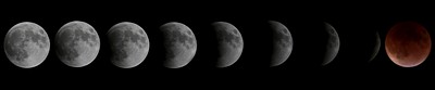 Moon phases of Eclipse. Original public domain image from <a href="https://www.flickr.com/photos/matt_hecht/21163824683/" target="_blank">Flickr</a>