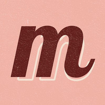 letter m font styles