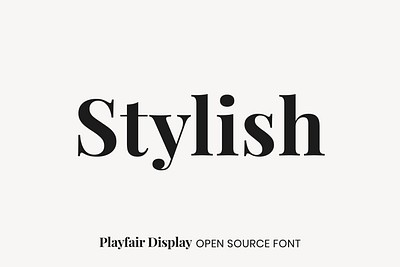Playfair Display Open Source Font | Free Font Add-on - rawpixel