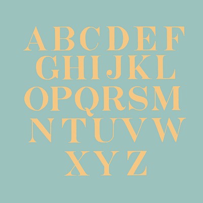 Roman fonts Draughtsman's Alphabets Hermann | Premium PSD - rawpixel