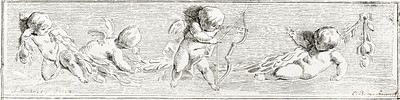 Vier Putti (1797) by <a href="https://www.rawpixel.com/search/Cornelis%20Ploos%20van%20Amstel?sort=curated&amp;page=1">Cornelis Ploos van Amstel</a>. Original from The Rijksmuseum. Digitally enhanced by rawpixel.