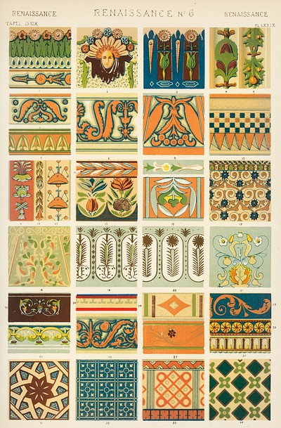 Vintage pattern illustration. Digitally enhanced | Free Photo ...