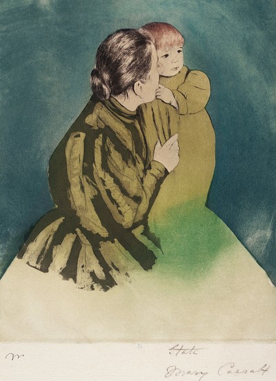 Peasant Mother And Child (1895) 